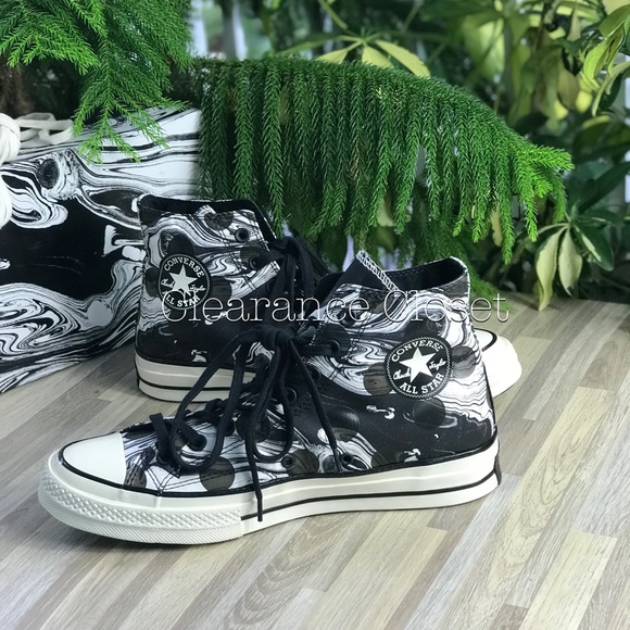 NWT Converse Ctas 1970's Hi B/W Egret M AUTHENTIC - Picture 2 of 6